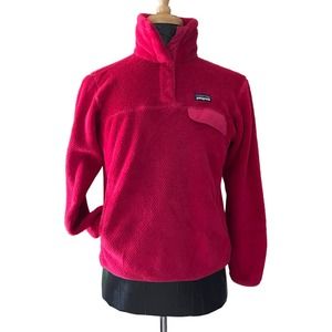 PATAGONIA Women's Re-Tool 1/4 Zip Pink Size Medium